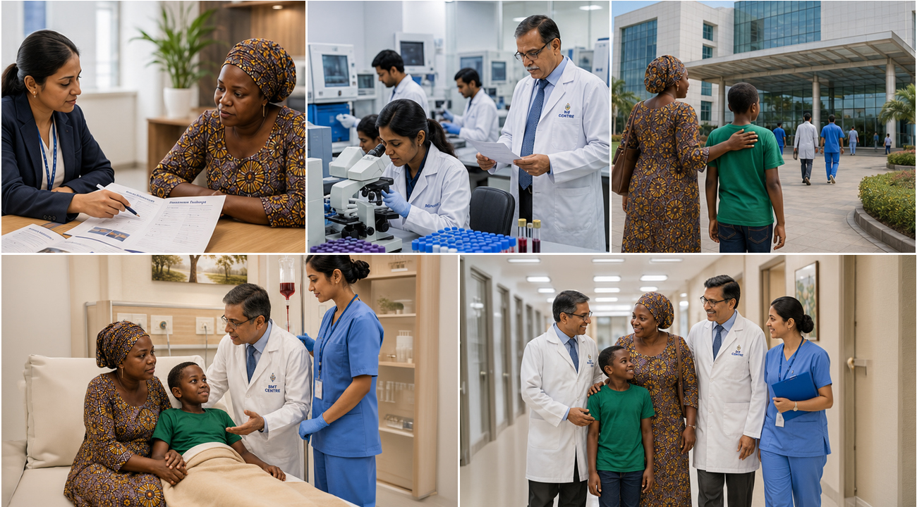 Why African families choose sickle cell treatment in India